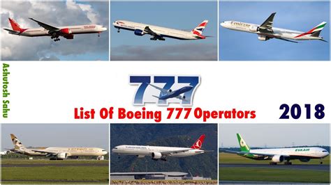 Boeing 777 Operators .